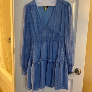 - Baby blue VICI dress